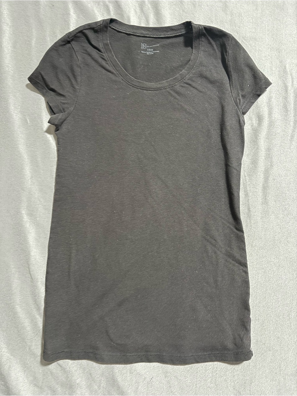 No Boundaries Black Short Sleeve Crewneck Women's Tee